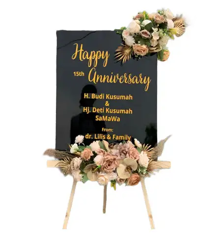 Papan Bunga Akrilik Pageruyung